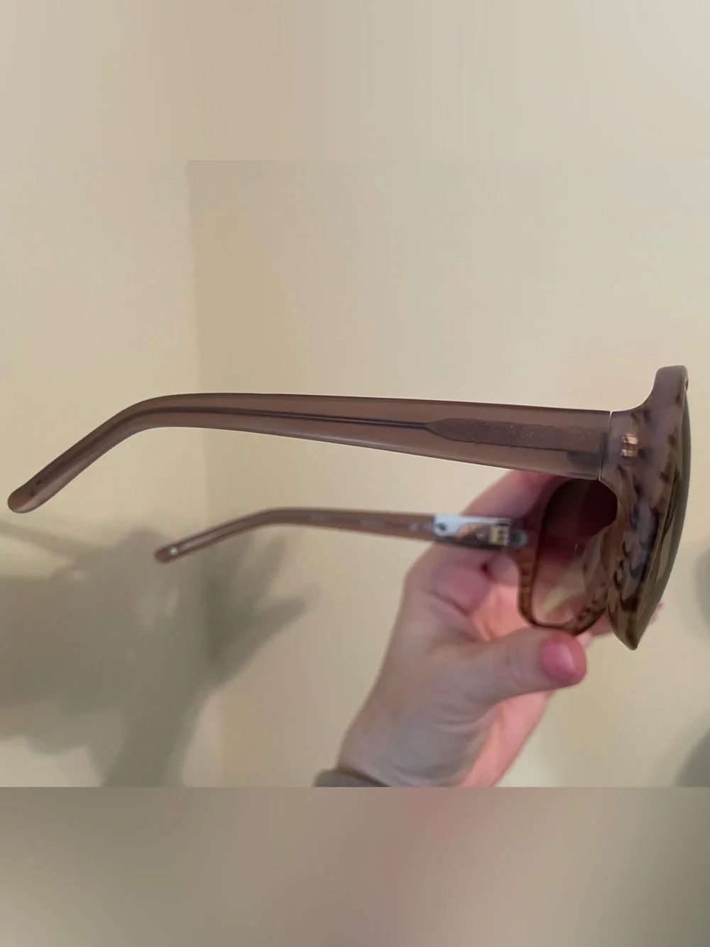 Never Worn: Phillip Lim Women’s Oversized Sunglasses - Taupe